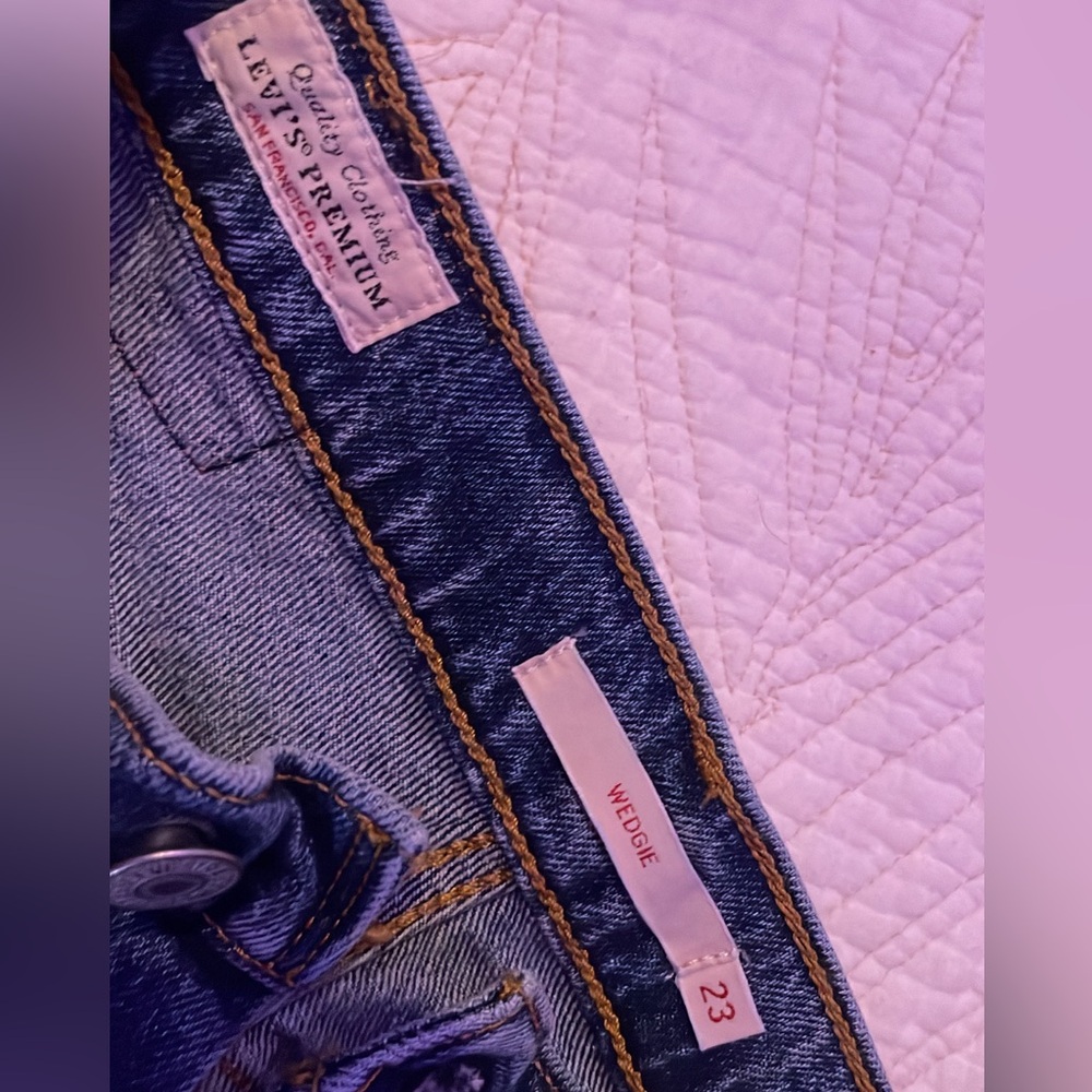 Levi's Premium High Rise Blue Jeans